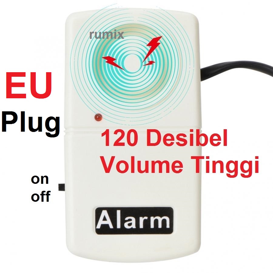 Alarm mati listrik / Power Failure Alarm / Sensor Listrik / Alarm  Mati Padam PLN Mati / Putus Electric Emergency 120DB Volume Tinggi untuk Kandang Ayam