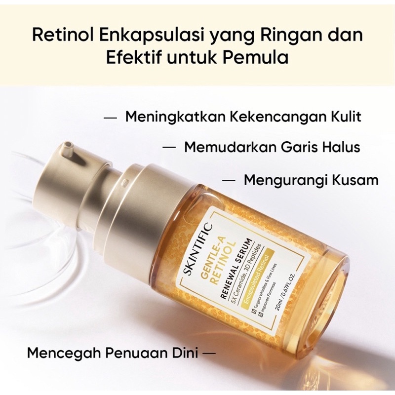 SKINTIFIC GENTLE-A RETINOL RENEWAL SERUM 20 ML