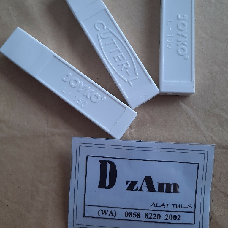 

ISI CUTTER JOYKO BESAR | ALAT TULIS MURAH | GROSIR ALAT TULIS | BISA COD | ATK | DZAMSTORE