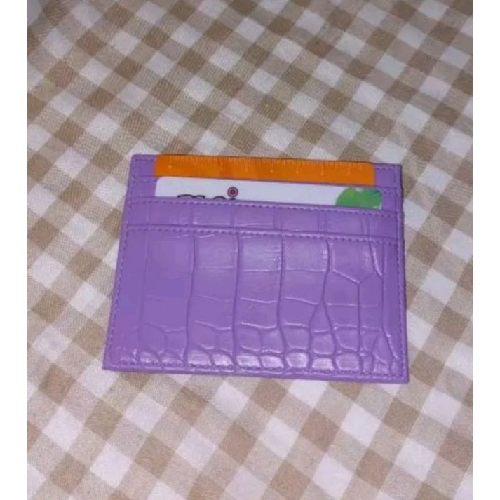 DOMPET KARTU/CARD HOLDER CROCO 6SLOT+1SLOT FOR MONEY