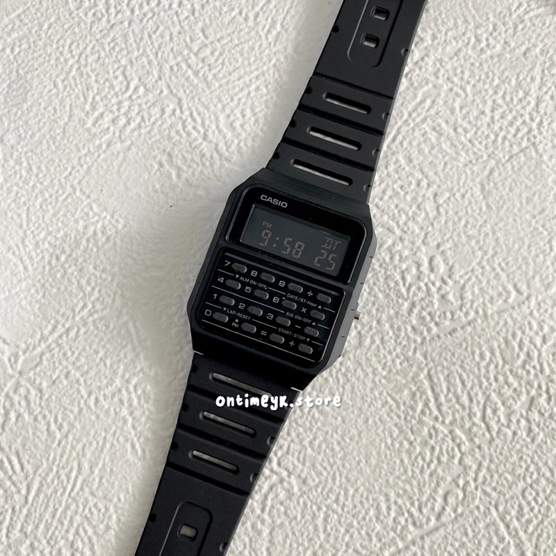 Casio Calculator CA-53WF Original Jam Tangan Pria Kalkulator