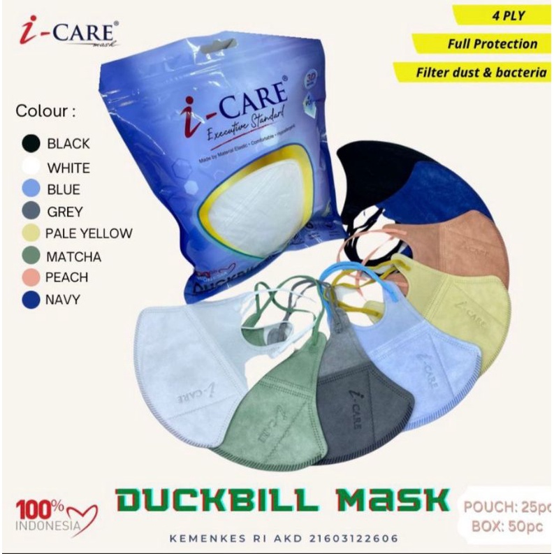 DUCKBILL I CARE PREMIUM ORIGINAL EMBOSS