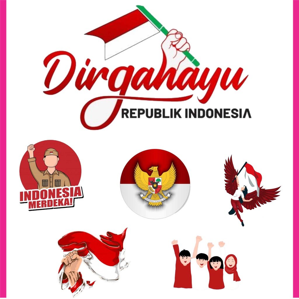 

BIGBAG TOPPER CAKE ULANG TAHUN / HIASAN TUMPENG DIRGAHAYU RI KEMERDEKAAN RI INDEPENDENCE DAY MERDEKA HUT REPUBLIK INDONESIA