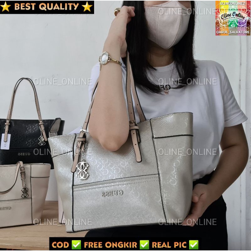 Tas delan delaney big size BIGGY large L COATED CARRYALL gb tote bag neverfull sydney office bag tas Gs dokumen