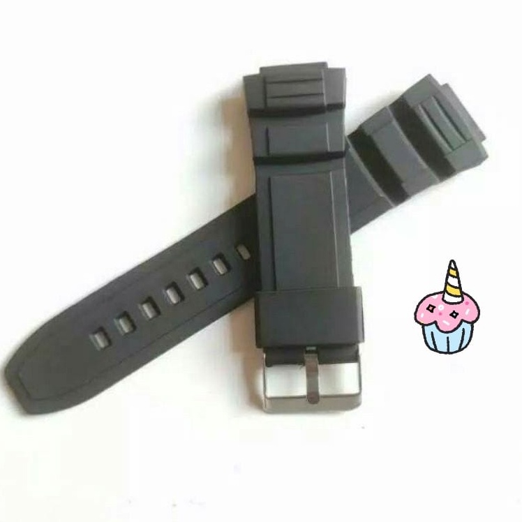 TALI JAM TANGAN SKMEI 1370 RUBBER STRAP JAM SKMEI 1370 FREE 2 PEN WARNA HITAM
