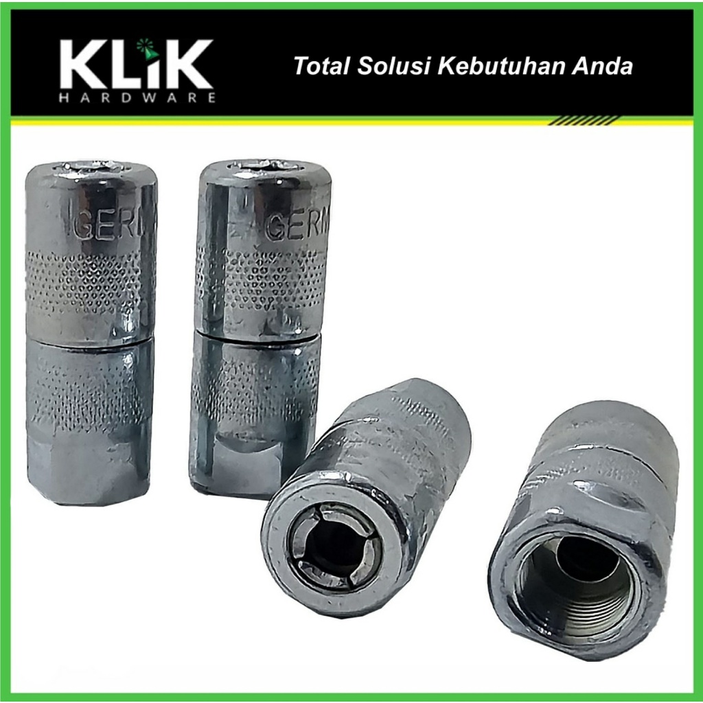 Kepala Nepel Selang Pompa Gemuk Grease Gun Pressol Germany