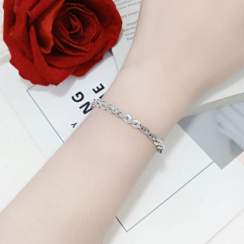 Gelang wanita Rantai Medan polos Xuping lapis emas GT88-90 I,D