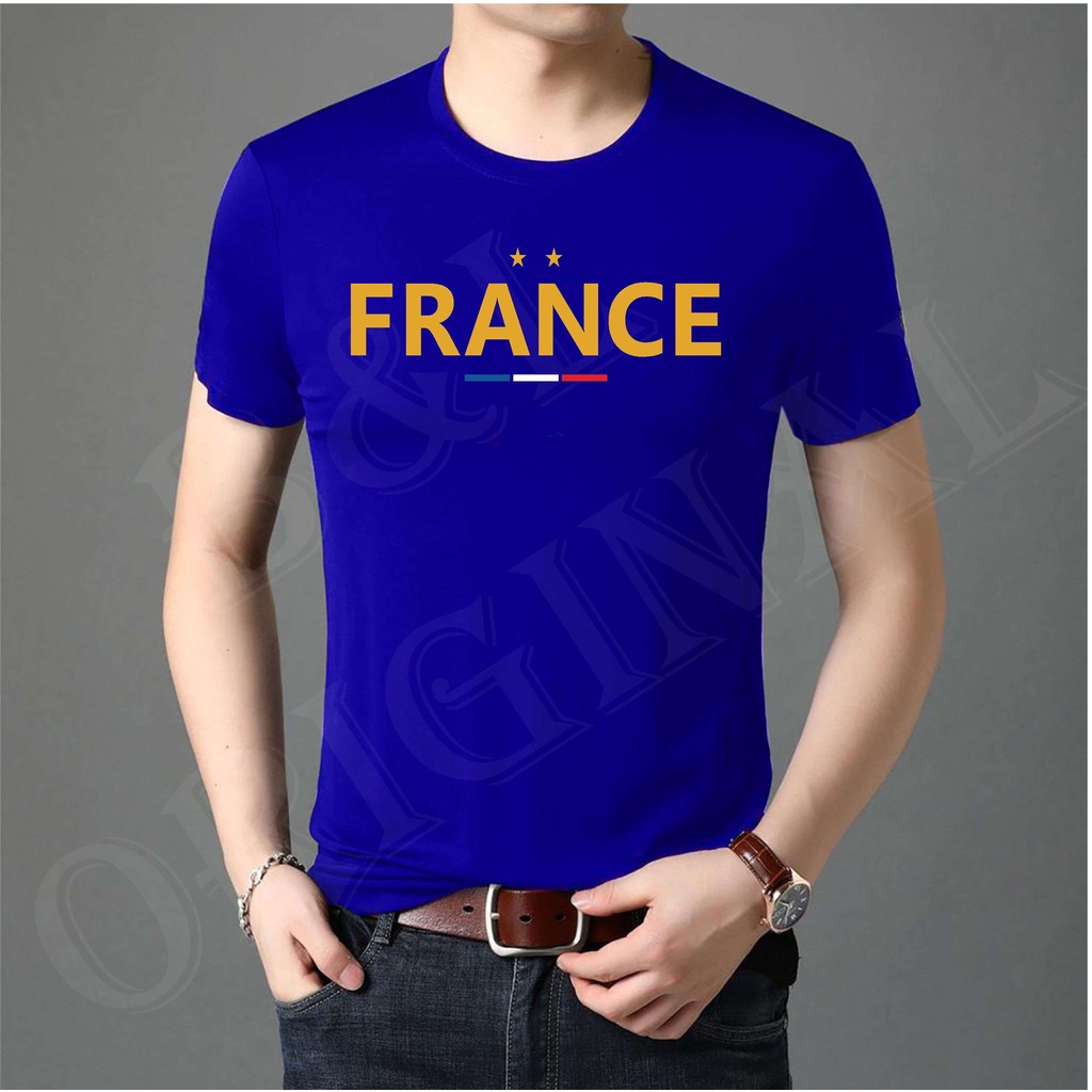 BS BAJU KAOS FRANCE SPESIAL BOLA HIGH QUALITY