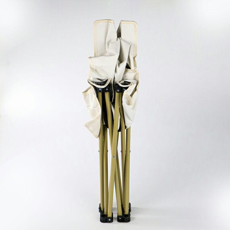 Kursi Lipat Portable Memancing Camping Fishing Chair 39x39x65CM a148 White