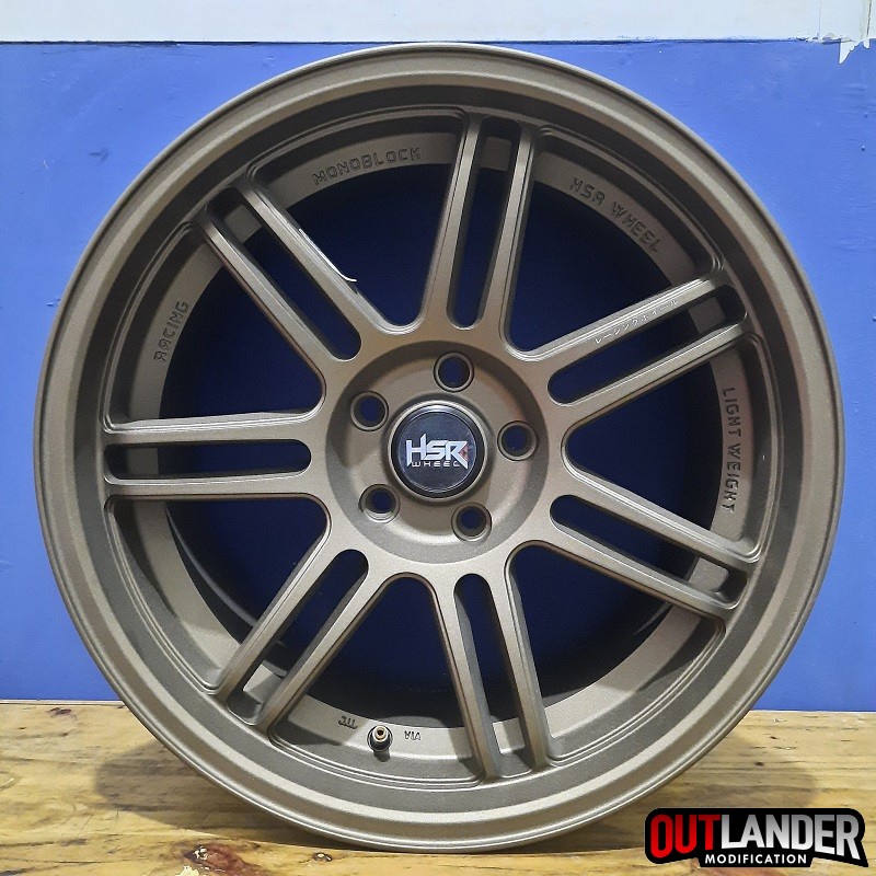 Velg Original HSR R18 Mobil Alphard Odyssey Pelek Mobil Ring 18 HSR Wheel