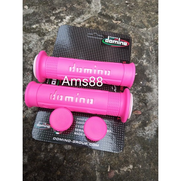 HANDGRIP PINK -SARUNG GAS EMPUK - UNIVERSAL MOTOR BEAT VARIO SCOOPY NMAX AEROX PCX LEXI R15 DLL