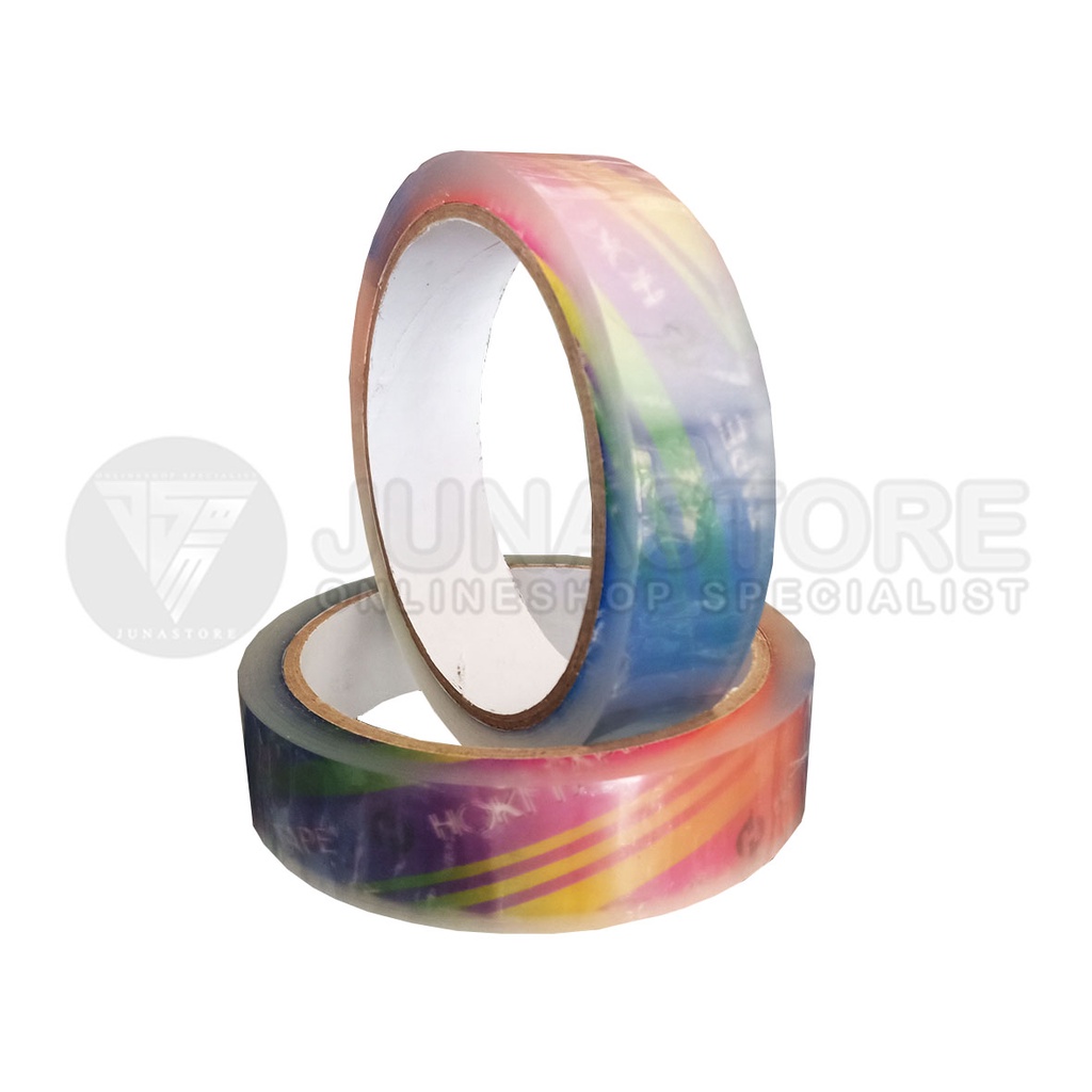 

Isolasi / lakban opp hoki 1 inch ( 24mm x 72yard)