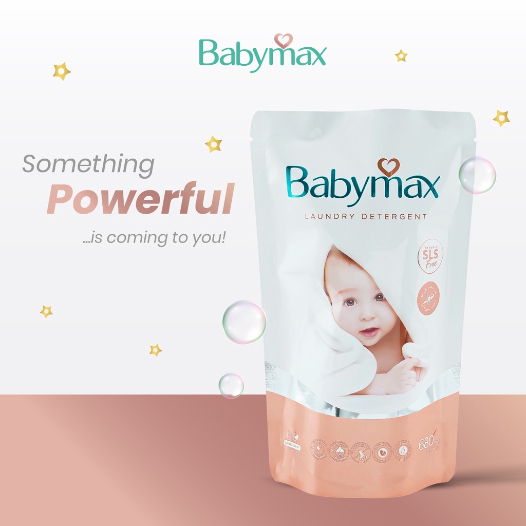 Babymax Detergent Pouch Refill 680ml / Babymax Detergent Ecopack 680ml / SABUN CUCI / baby max