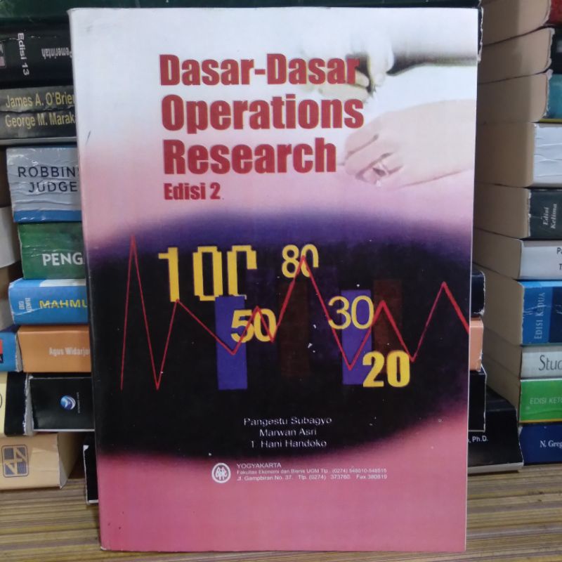 

Dasar-Dasar Operations Research Edisi 2