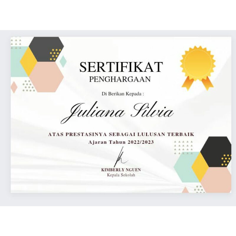 

Jasa edit dan cetak sertifkat