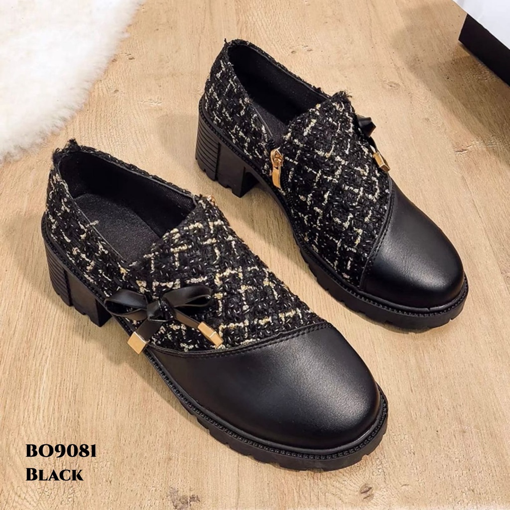 WYN SEPATU BOOTS FLAT KOREA BO9081