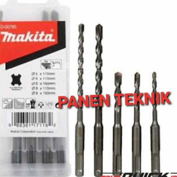 Mata bor SDS plus Makita set