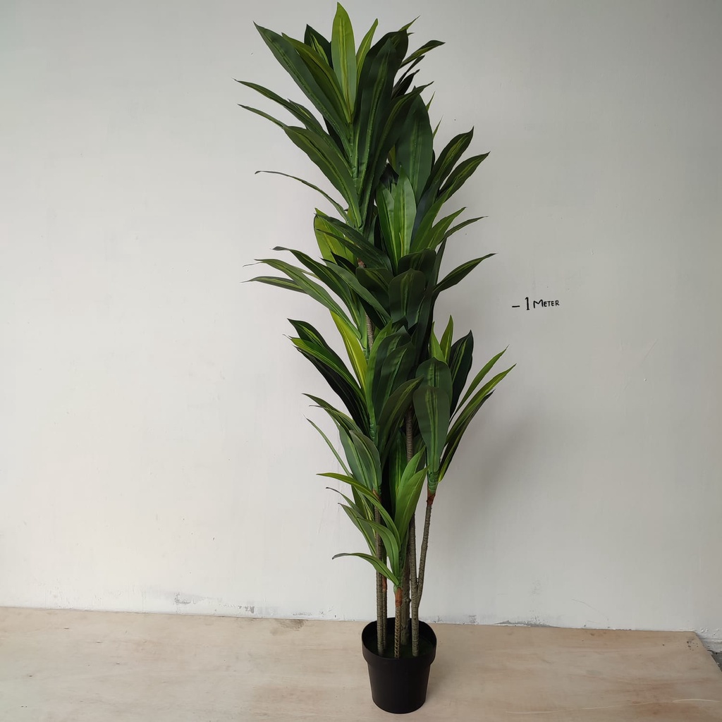 AND / COD / Pohon Hias Artificial Tanaman Pohon Dracaena Fragrans Hias Plastik Dekorasi Ruangan Rumah PBP129