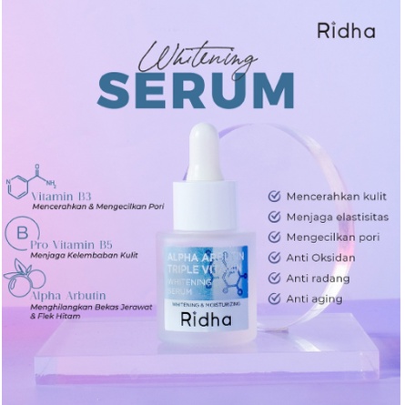 RIDHA Whitening Serum