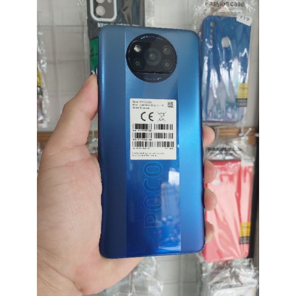 HP SEKEN POCO X3 PRO Ram 6+2/128 FULLSET ORIGINAL,LECET PEMAKAIAN WAJAR BEKAS SOFTCASE