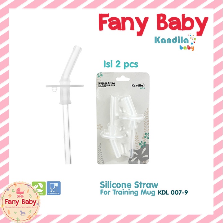 KANDILA BABY SILICONE STRAW FOR TRAINING MUG / KDL 007-SS