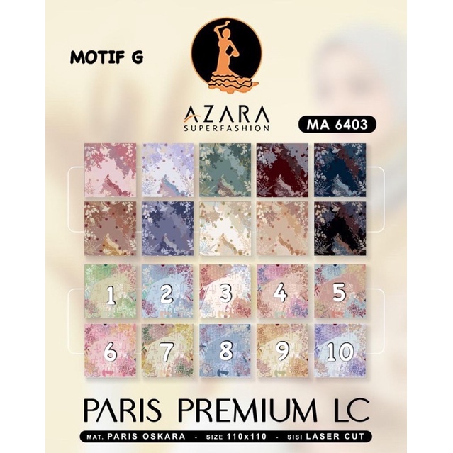 [PART 2] SEGIEMPAT PARIS PREMIUM MOTIF LC AZARA