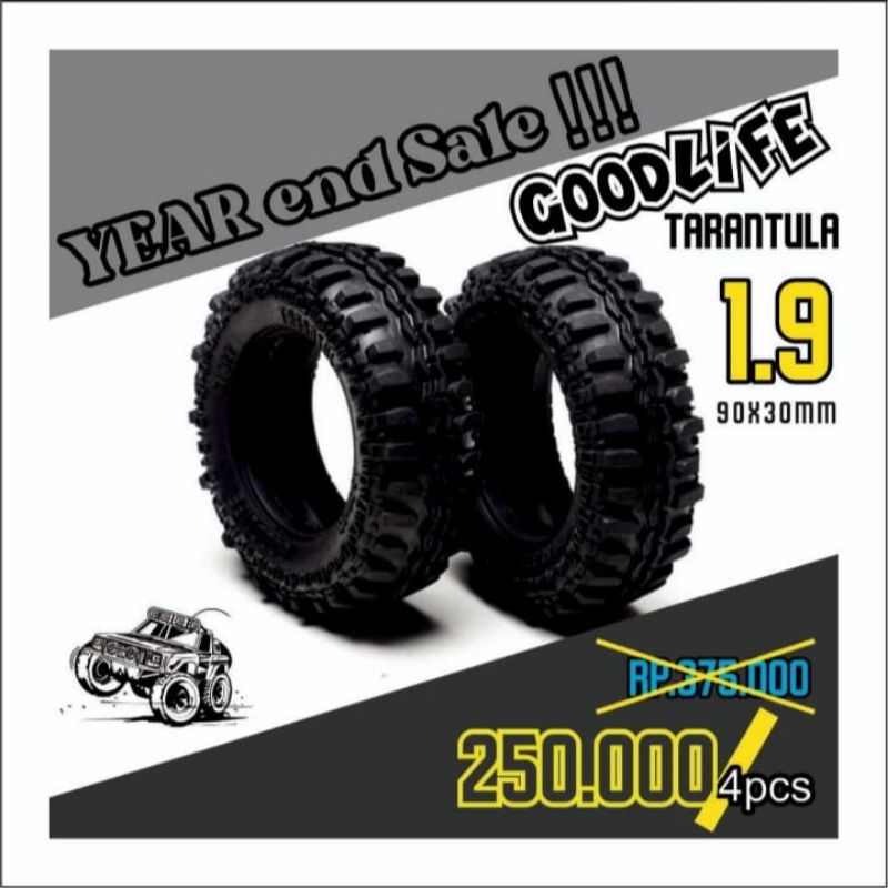 BAN GOODLIFE TARANTULA 90X35mm 1.9" PNP MN86KS