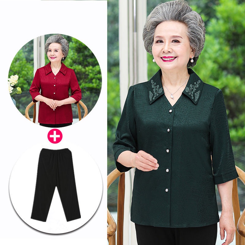 Gaun Musim Semi dan Musim Panas Gaun Musim Panas Nenek