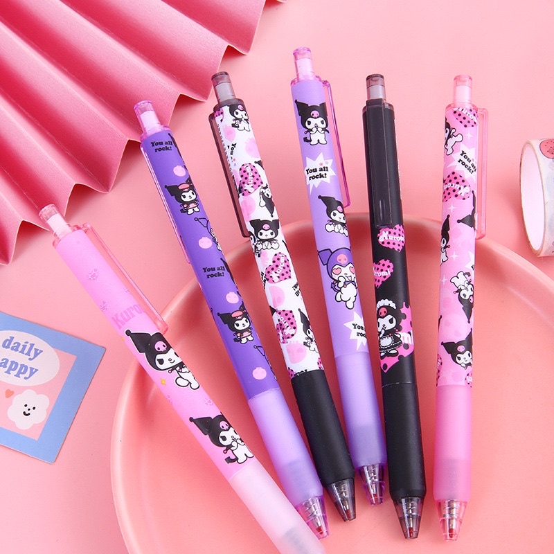 1 pcs pulpen 0.5 mm motif lucu kuromi cinamoroll sanrio