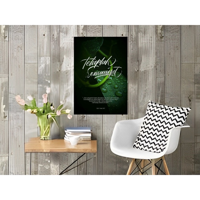 POSTER KAYU MDF QUOTES KATA KATA INSPIRASI HIASAN KAMAR CAFE AESTHETICK KEREN MINIMALIS DEKORASI KY3