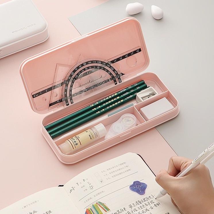 

⇫ (CLASHOP)Kotak Pensil Minimalis Pencil Case Aesthetic ✎