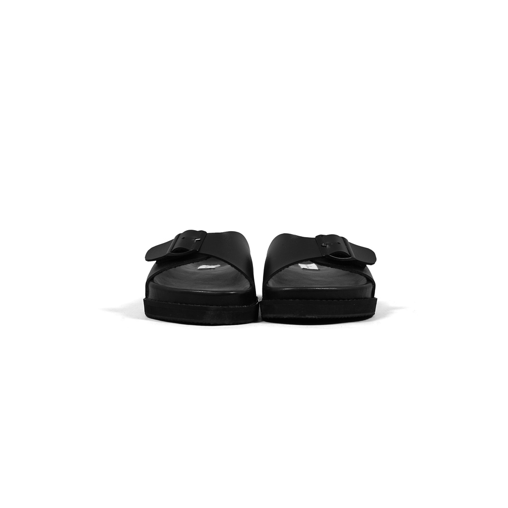 Sandal Wanita Birken Strap Black Alea Mywithme Slide