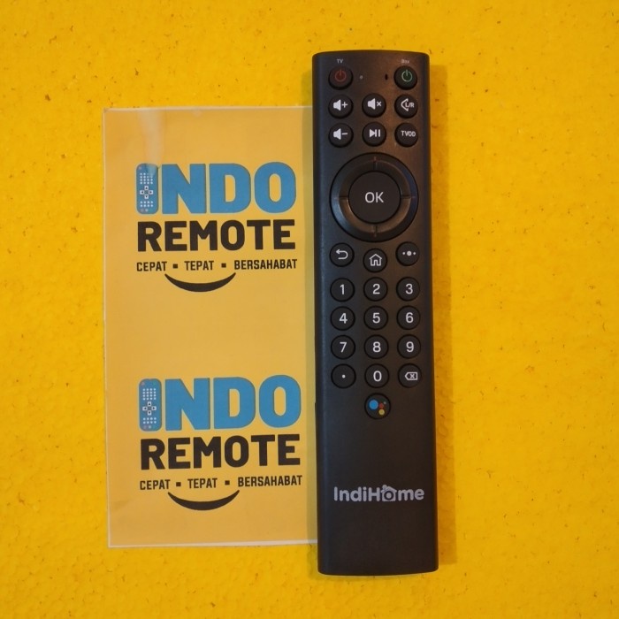 Jual TERLARIS REMOTE STB INDIHOME 4K ORIGINAL VOICE /SET TOP BOX TV