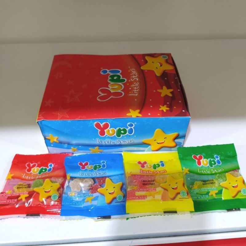 

Permen yupi little star 1 box isi 24pcs