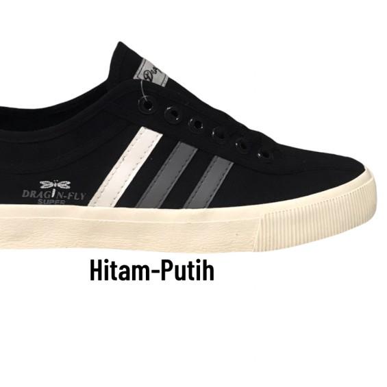 Sepatu Capung Dragonfly Hitam - Kuning, 39