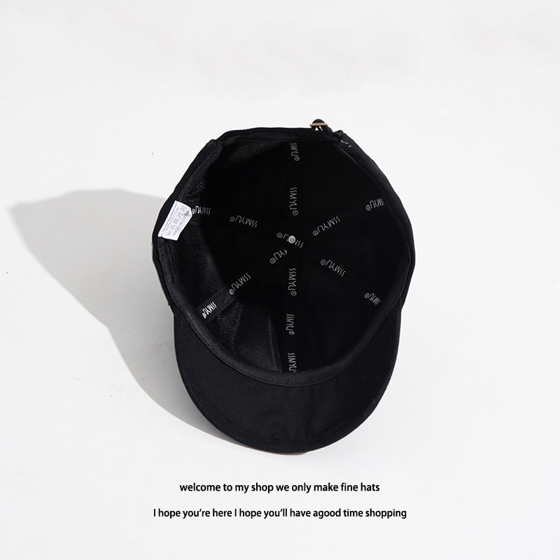 Topi baseball Pendek Gaya vintage Untuk Pria Dan Wanita ​Topi fedora Gaya Korea Untuk Pria Dan Wanita