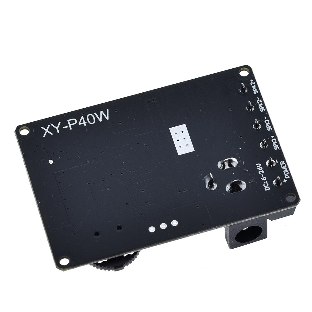 Bluetooth 5.0 stereo audio power amplifier board 40Wx2 Bluetooth receiver DC 12/24V supply XY-P40W