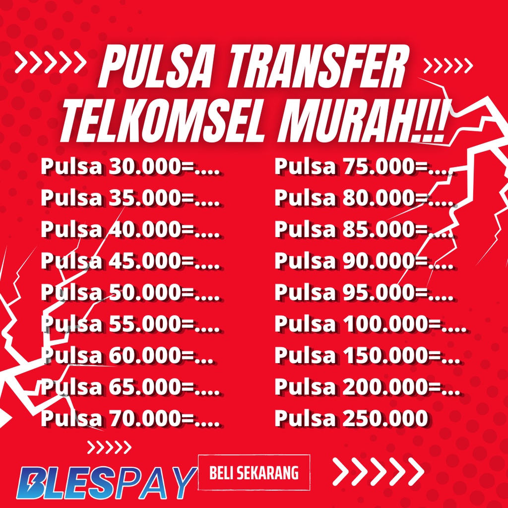 Pulsa Transfer Telkomsel 50RB 100RB 150RB 200RB