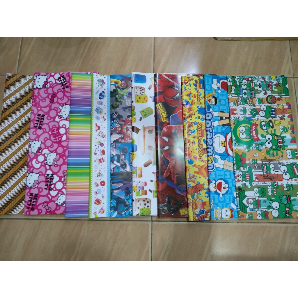 

GROSIR KERTAS KADO 10 MOTIF (100 LEMBAR )