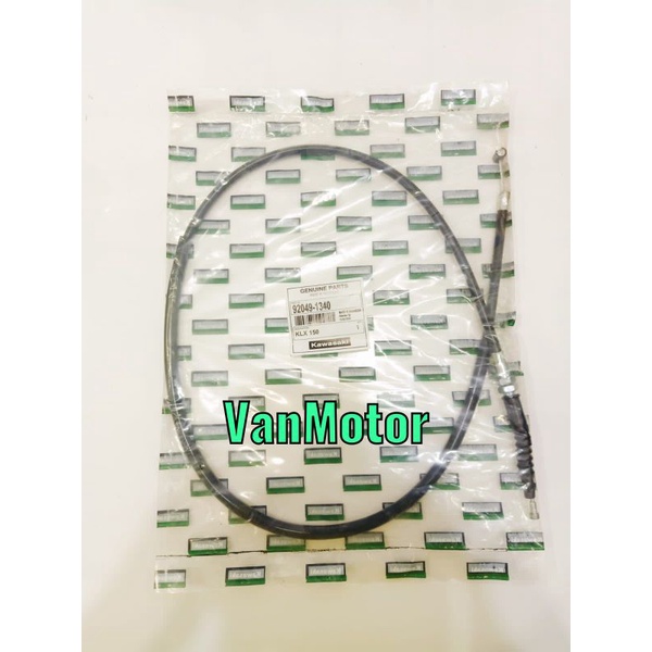 KABEL KOPLING SELANG KOPLING KLX 150 KLX BF KLX DT D TRACKER PNP SATRIA FU 150 ORI KAWASAKI panjang 100cm