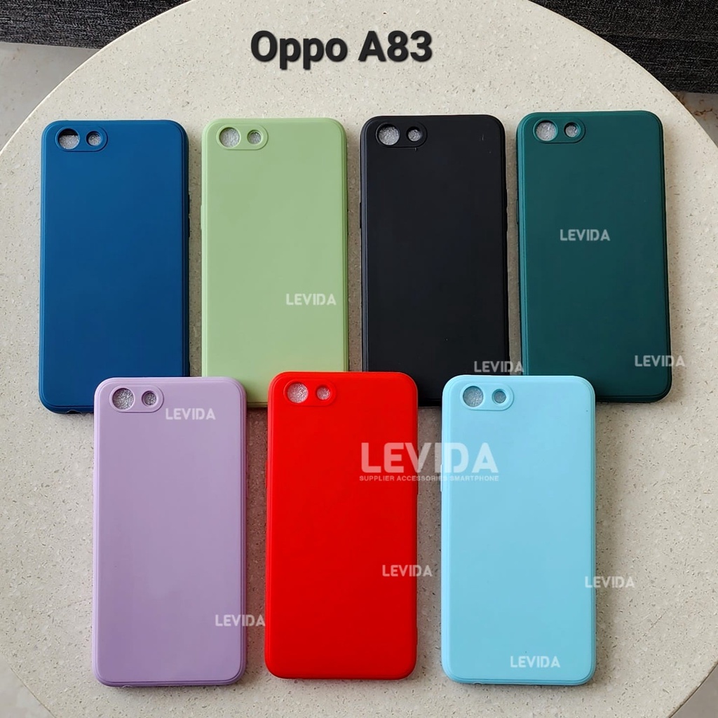Softcase Oppo A83 Oppo A76 Oppo A96 Oppo A74 4G Oppo A95 4G Square Edge soft Case / Macaron Square e
