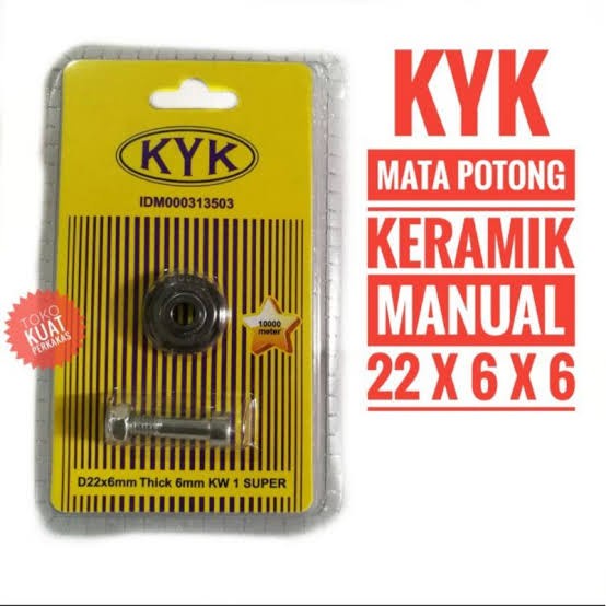 Mata Pisau Potong Granite Keramik Dorong Kyk