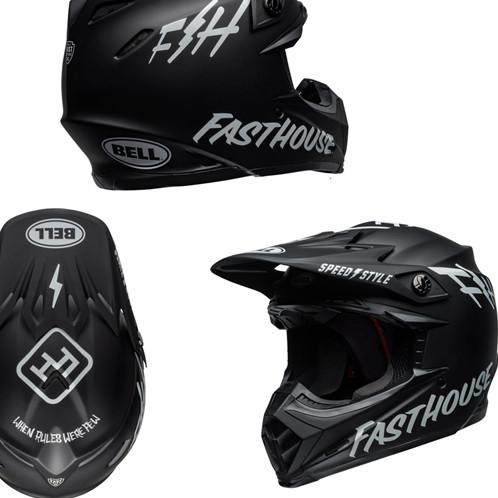 CUTTING STIKER HELM CROSS BELL FASTHOUSE 1 SET HELM SIMPSON HELM BELL