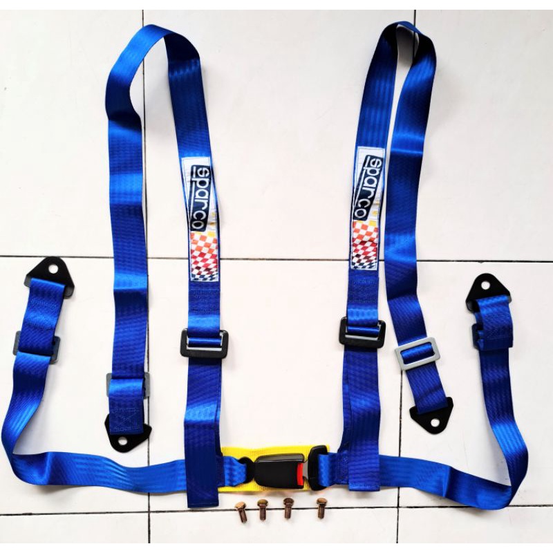 SAFETY BELT RACING 4 POINT/ 4 TITIK SPC