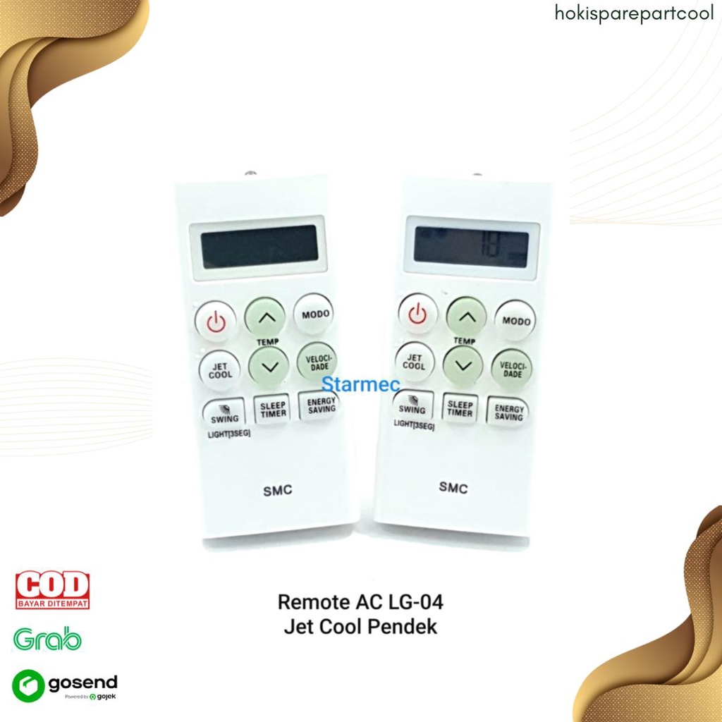 REMOTE AC LG JETCOOL LG HERCULES PENDEK