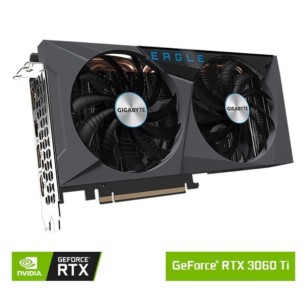 GIGABYTE RTX 3060 Ti EAGLE 8G 8GB DDR6 VGA CARD NVIDIA GEFORCE 3060Ti