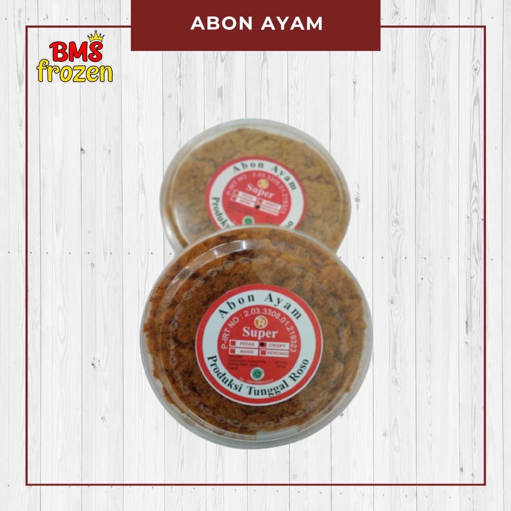 

BMS Frozen Mart | Abon Ayam - 100 Gram