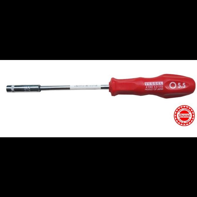 VESSEL 4100 Obeng Sock / Power Socket 5,5 x 115 mm