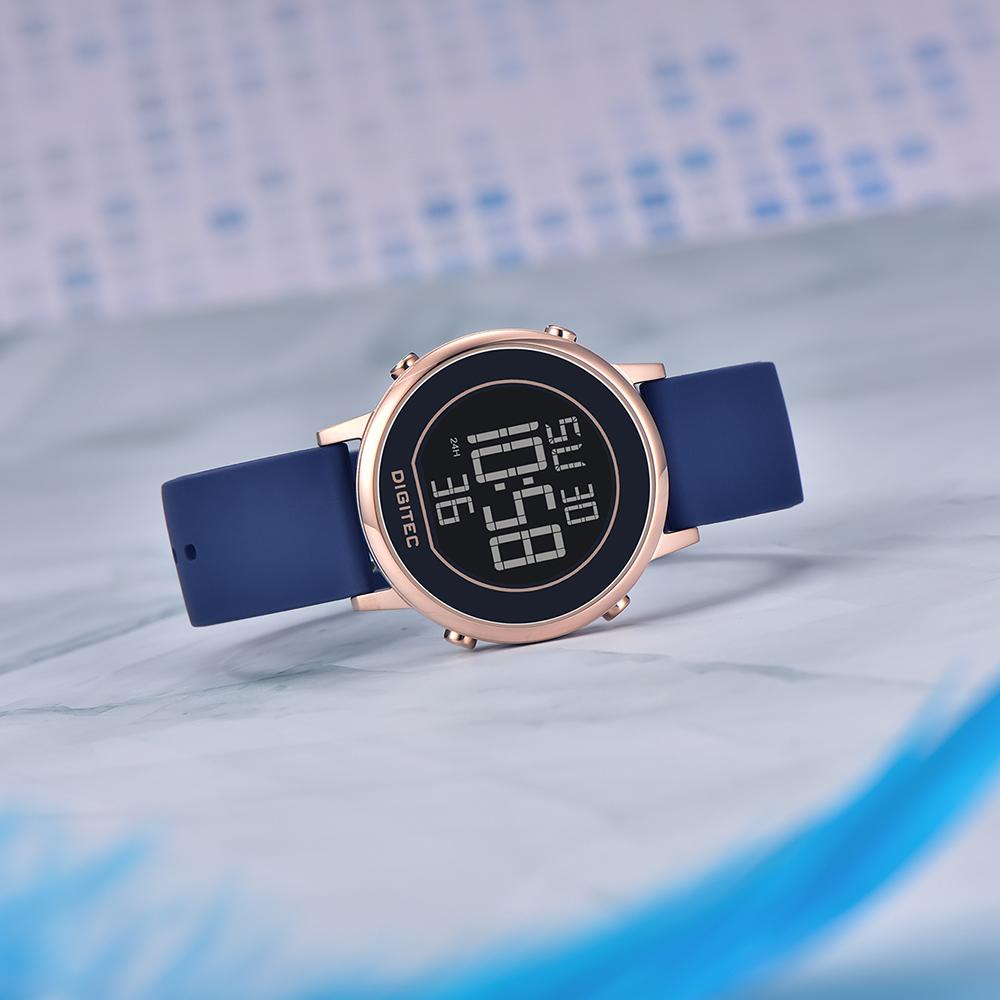 JAM TANGAN DIGITEC PRIA/WANITA DGS-7126T ORIGINAL STAINLESS STEEL/JAM TANGAN SPORT DIGITAL