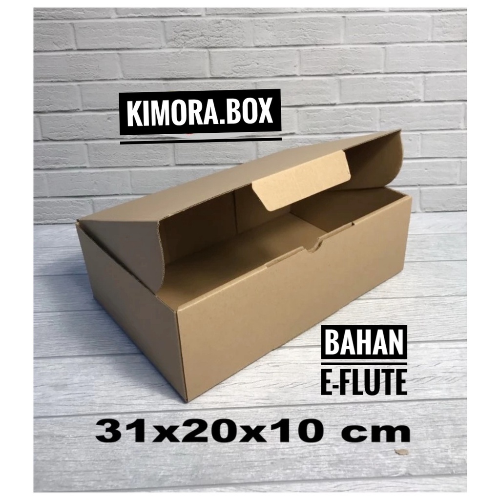 

Kardus uk. 31x20x10 cm....Die Cut kotak box untuk Aksesoris dll